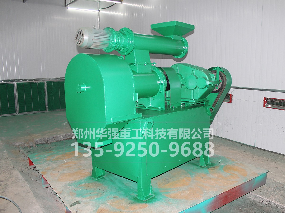 高性能復(fù)混肥對輥造粒機問世